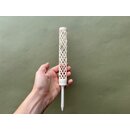 Moosspole Set 3/20cm ivory color for...
