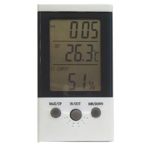 NT* Thermo-Hygrometer 63x113x14mm. Digital